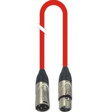 Force FMC-05/3 RD Шнур микрофонный XLR (F) - XLR (M), цвет красный