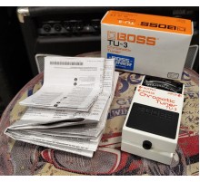 Boss TU-3 педаль гитарная тюнер USED