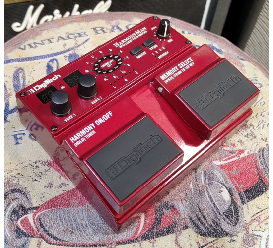 Digitech HarmonyMan HM-2  гитарный процессор напольный, питч-шифтер/гармонайзер USED