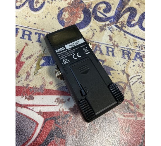 Korg PitchBlack-mini миниатюрный хроматический напольный тюнер USED