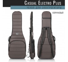 Bag&Music BM1181 Electro Casual Plus Чехол для электрогитары, цвет коричневый
