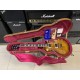 Gibson Les Paul Standard Premium Plus Tobacco Sunburst электрогитара, США, 2001г USED