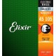 Elixir 14677 NANOWEB Комплект струн для бас-гитары, нерж.сталь, Medium, 45-105