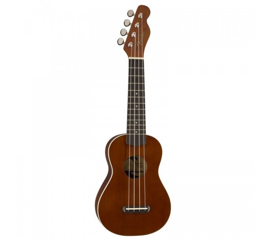 Fender Venice-N укулеле сопрано, цвет натуральный