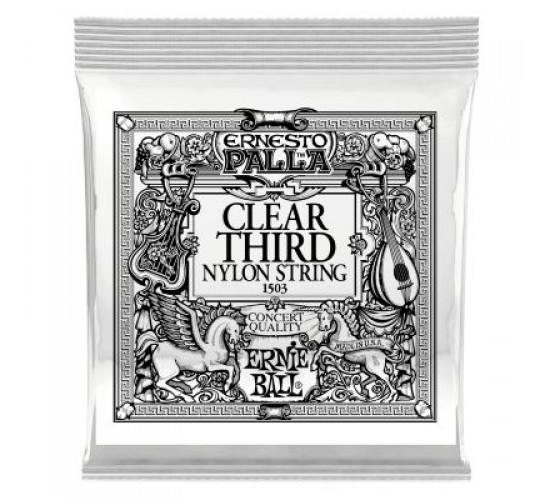 Ernie Ball 1503 3я струна для классической гитары. Нейлон, калибр .040