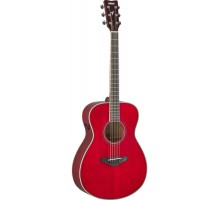 Yamaha FS-TA Ruby Red трансакустическая гитара, концертная