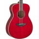 Yamaha FS-TA Ruby Red трансакустическая гитара, концертная