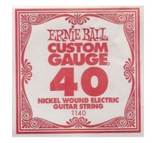 Ernie Ball 1140 струна для электро и акустических гитар. Никель, в оплётке, калибр .040