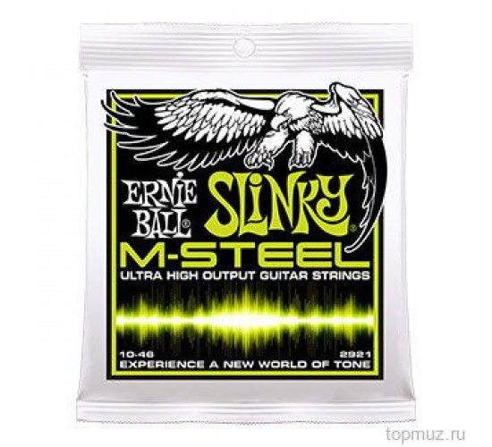 Ernie Ball 2920 струны для эл.гитары M-STEEL Power Slinky (11-14-18p-28-38-48)