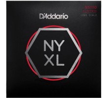 D'Addario NYXL55110 Комплект струн для бас-гитары, никелированные, Long Scale, Heavy, 55-110