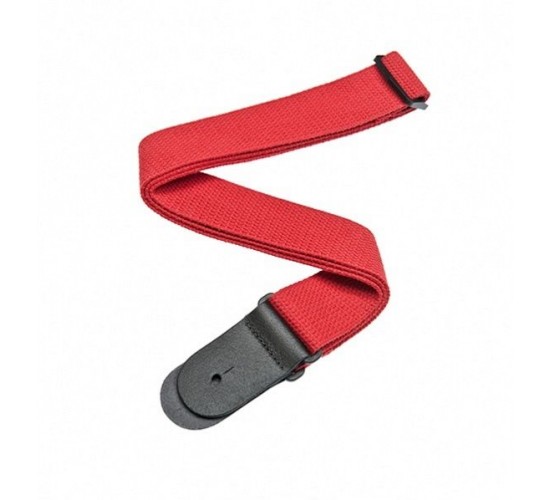 Planet Waves 50CT05 Cotton Ремень для гитары, хлопок, красный