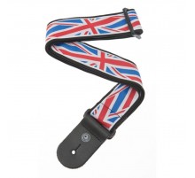 Planet Waves 50A11 Тканный ремень для гитары, рисунок «Union Jack»