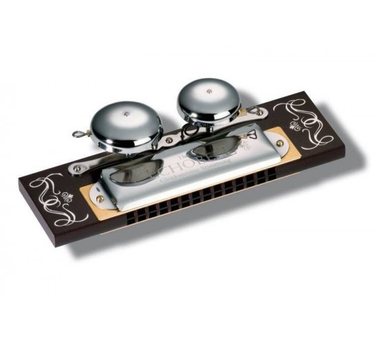 Hohner M2260 ECHOBELL C-major with bell, Губная гармошка со звоночками