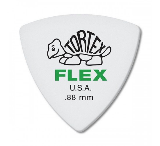 Dunlop Tortex Flex Triangle Медиатор, толщина 0,88мм, треугольный