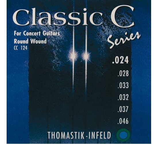 Thomastik CC124 Classic C Комплект струн для классической гитары, 24-46