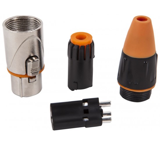 Soundking CX3F008 разъем XLR (female) , влагостойкий, можно использовать под водой
