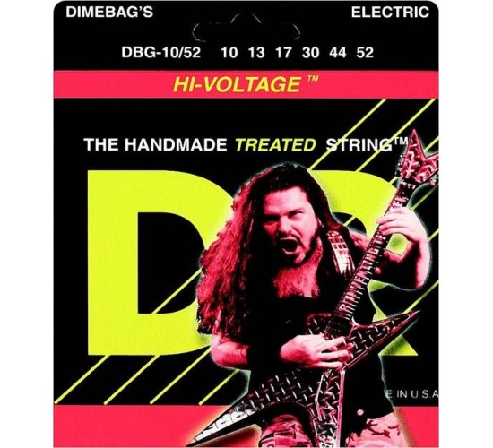 DR DBG-10/52 Dimebag Darrell Signature Set струны для электрогитары 10-52