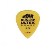 Dunlop Ultex Sharp Медиатор, толщина 2.00мм