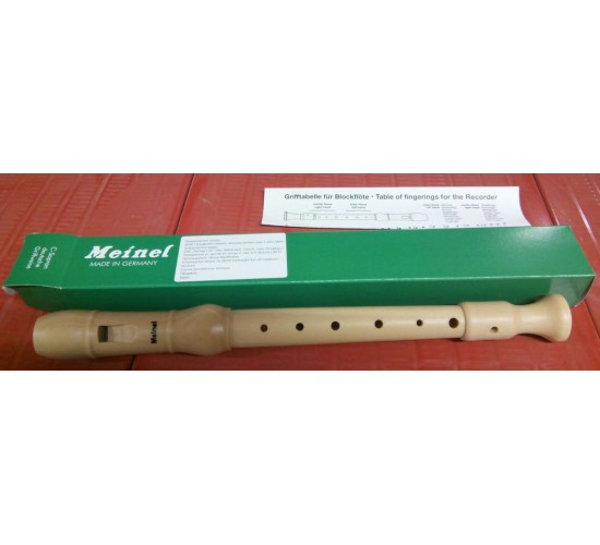Meinel M220-1 Блокфлейта сопрано, немецкая система, клен, 3 части