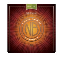 D'Addario NBM11541 Nickel Bronze Комплект струн для мандолины, фосф/бронза, Medium-Heavy, 11.5-41