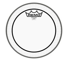 Remo Pinstripe 8" Clear двойной прозрачный пластик