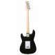 Aria Pro II STG-004 BK электрогитара, цвет черный