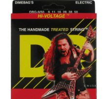 DR DBG-9/50 струны для электрогитар 9-50 Lite Dimebag Darrel Hi Voltage