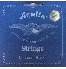 Aquila Sugar 151U струны для укулеле сопрано (Low G-C-E-A), 4 струна в оплетке.