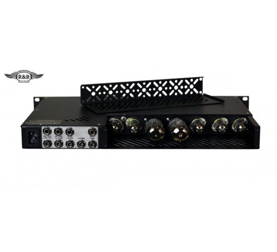 R&R SOUND «SOLO»  усилитель в рэковом корпусе 1U, 50Вт, silver