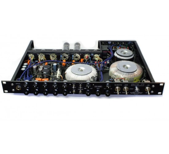R&R SOUND «SOLO»  усилитель в рэковом корпусе 1U, 50Вт, silver