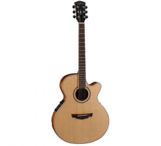 Parkwood PW-470 NS электроакустическая гитара с чехлом
