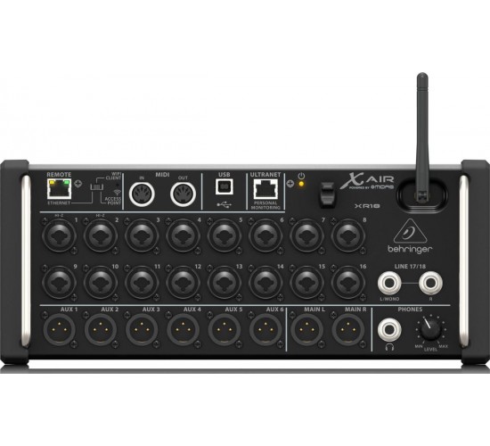Behringer XR18 цифровой рэковый микшер для iPad/Android