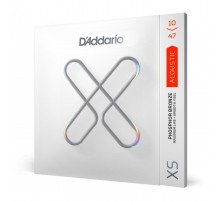 D'Addario XSAPB1047 XS Комплект струн для акустической гитары, фосфорная бронза, 10-47