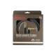 Kirlin IWB-202BEGL 3M BM кабель инструментальный, прям/угл, 3м, цвет metallic black