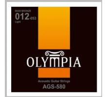 Olympia AGS580 струны для акуст. гитары (12 - 16 - 24 - 35 - 42 - 53), бронза