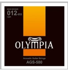 Olympia AGS580 струны для акуст. гитары (12 - 16 - 24 - 35 - 42 - 53), бронза