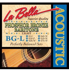 La Bella BG-L комплект струн для гитары баритон 14-70