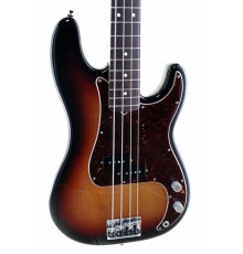 Fender American Standard Precision Bass США бас-гитара, цвет sunburst USED