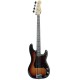 Fender American Standard Precision Bass США бас-гитара, цвет sunburst USED
