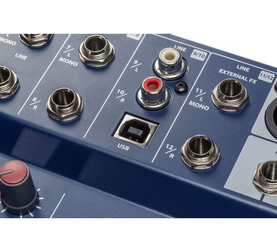 Soundcraft Notepad-12FX микшерный пульт с процессором эффектов Lexicon и USB интерфейсом