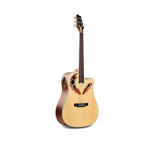 Smiger LG-01 акустическая гитара с вырезом, размер 40"