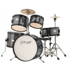 Stagg TIM JR 5/16 BK детская акустическая барабанная установка, цвет черный