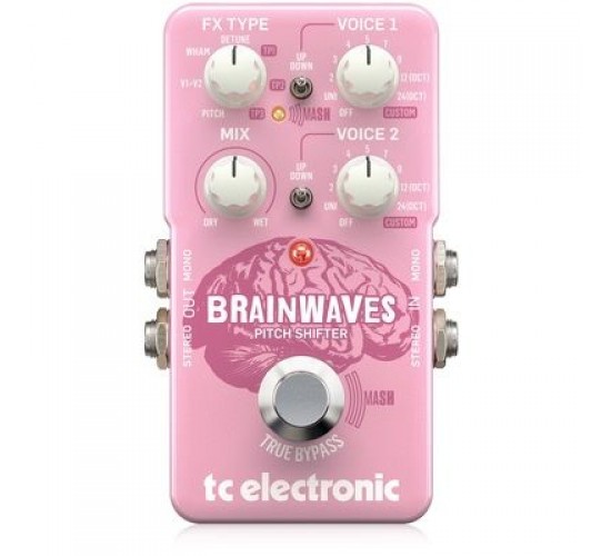 TC Electronic Brainwaves Pitch Shifter гитарный педальный полифонический питч-шифтер