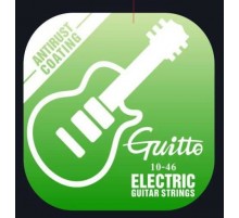 Guitto GSE-010 комплект струн для электрогитары, с покрытием, 10-46
