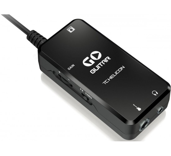 TC Helicon Go Guitar портативный гитарный интерфейс