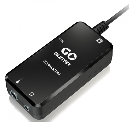 TC Helicon Go Guitar портативный гитарный интерфейс