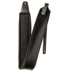 Stagg SLPL-BUCKLE BLK  гитарный кожаный ремень, черный
