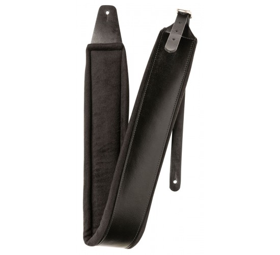 Stagg SLPL-BUCKLE BLK  гитарный кожаный ремень, черный