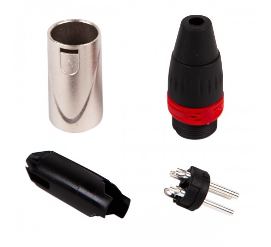Force CFA-023 разъем XLR (M) 3P,реплика Neutrik®