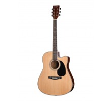 Homage LF-4121CEQ акустическая гитара с вырезом и звукоснимателем